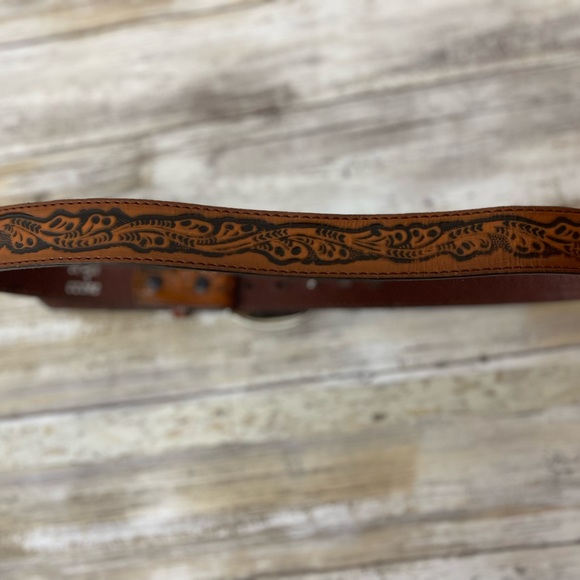 Women’s Genuine Leather Brown Belt - Picture 4 of 5